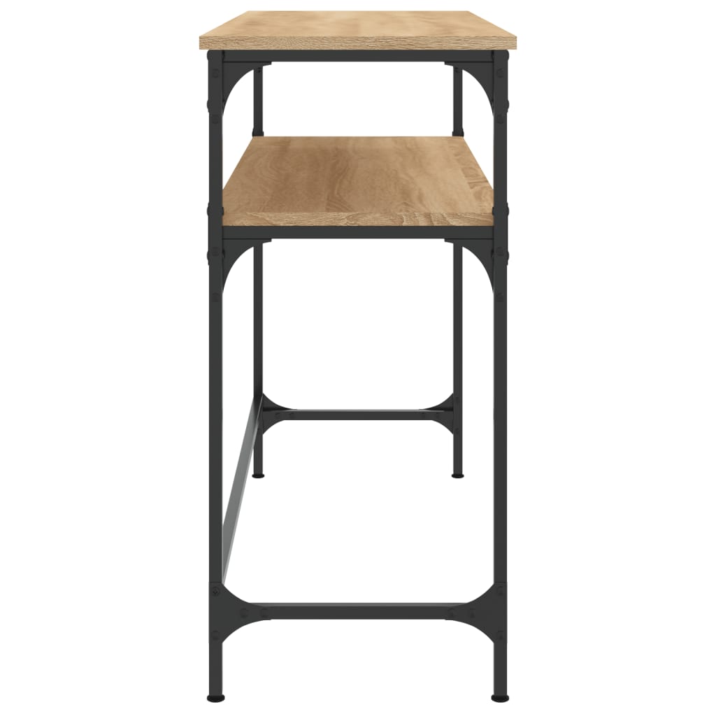 Console Table Sonoma Oak 100x35.5x75 cm Engineered Wood